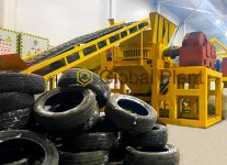 Измельчитель для изношенных шин Global Recycler 3000 | Кругозор-Инфо - доска объявлений